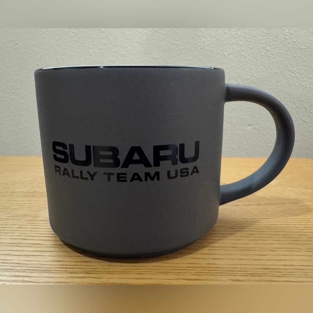 Subaru Rally Team USA Gray Mug -RARE! - Picture 2 of 4